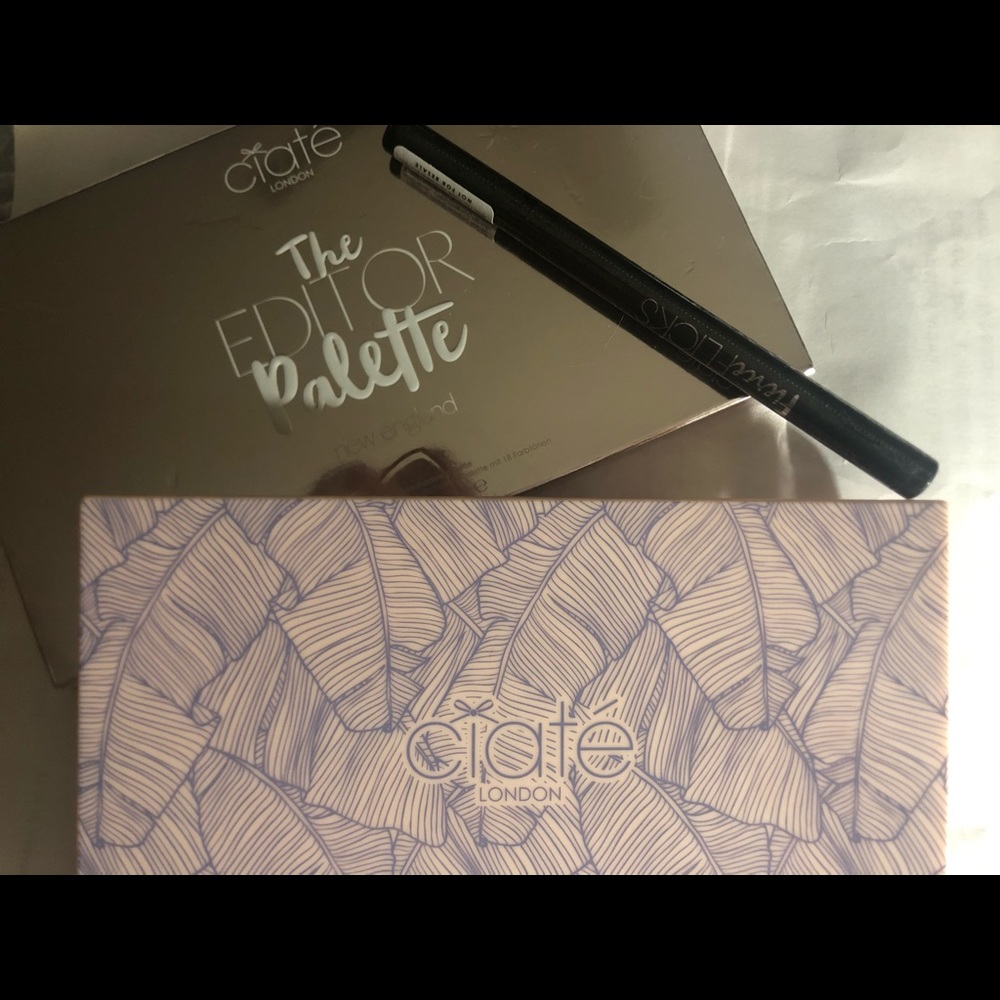 New Ciate Editor Eyeshadow Palette and Eyeliner